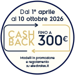 Scelte intelligenti, vantaggi reali: acquista un prodotto in promozione e ricevi fino a €300 di cashback